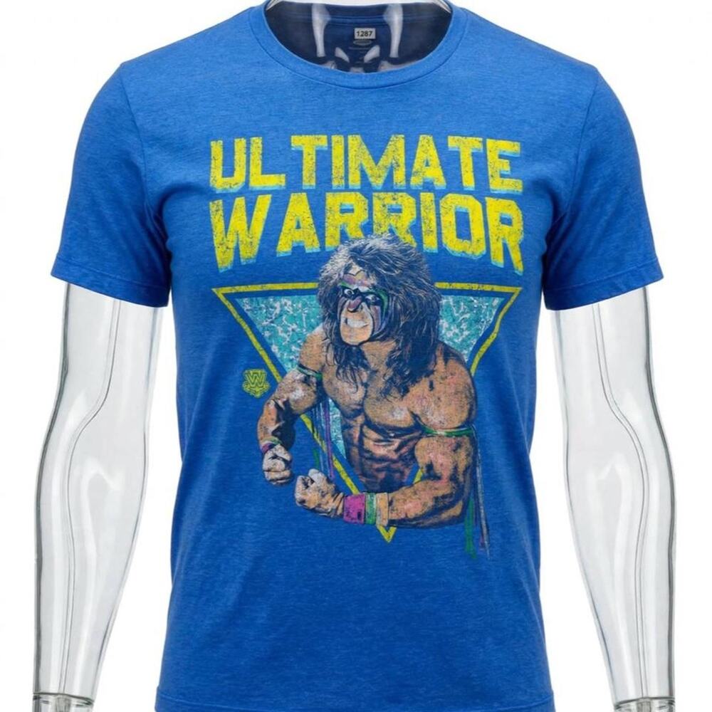 WWE Ultimate Warrior T-Shirt Mens L Old Navy Collectabilitees